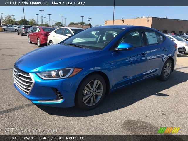 2018 Hyundai Elantra SEL in Electric Blue