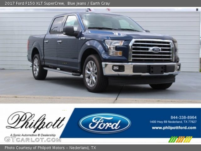 2017 Ford F150 XLT SuperCrew in Blue Jeans