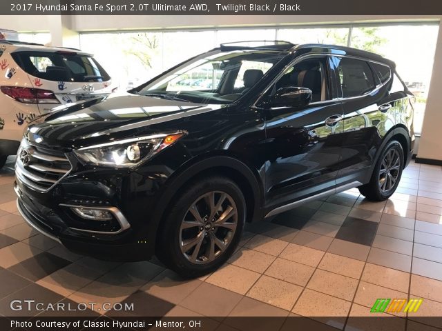 2017 Hyundai Santa Fe Sport 2.0T Ulitimate AWD in Twilight Black