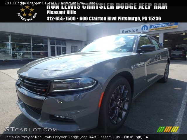 2018 Dodge Charger GT AWD in Destroyer Gray