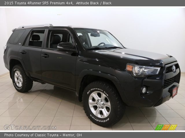 2015 Toyota 4Runner SR5 Premium 4x4 in Attitude Black