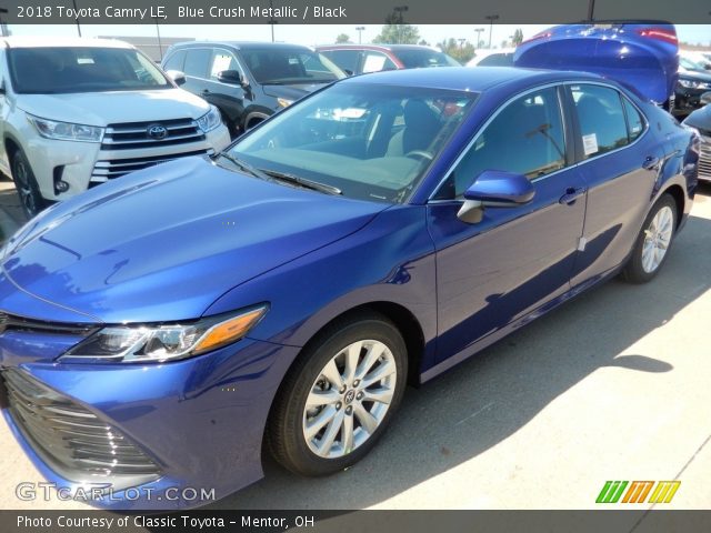 2018 Toyota Camry LE in Blue Crush Metallic