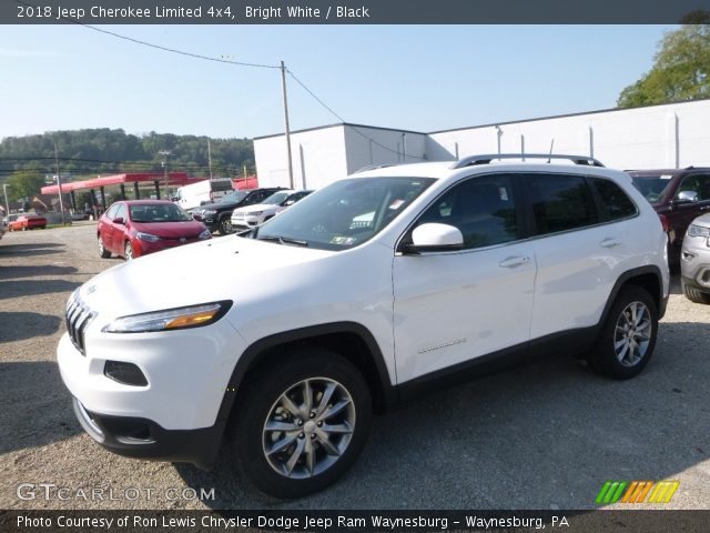 2018 Jeep Cherokee Limited 4x4 in Bright White