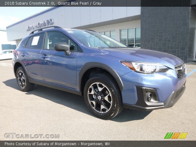 2018 Subaru Crosstrek 2.0i in Quartz Blue Pearl
