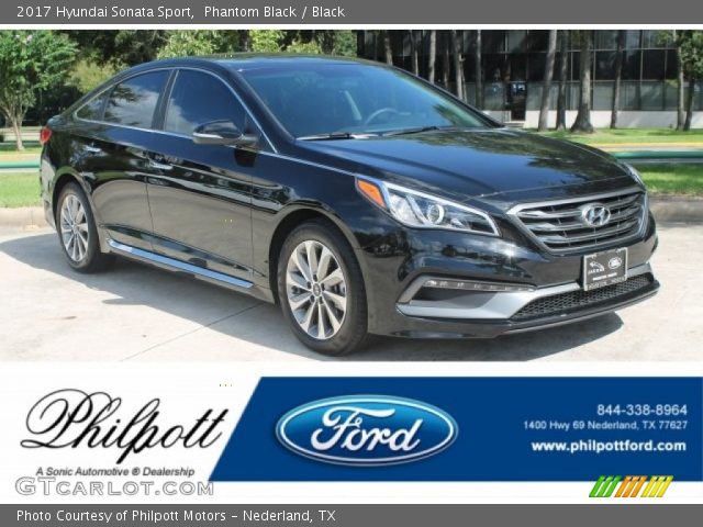 2017 Hyundai Sonata Sport in Phantom Black
