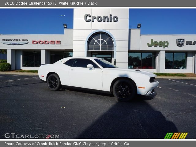 2018 Dodge Challenger SXT in White Knuckle