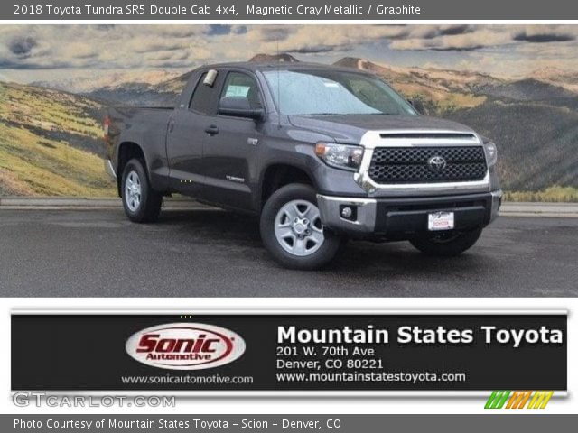 2018 Toyota Tundra SR5 Double Cab 4x4 in Magnetic Gray Metallic