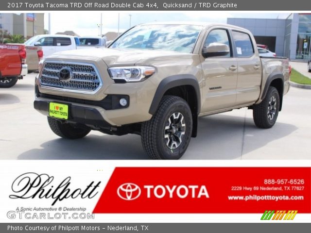 2017 Toyota Tacoma TRD Off Road Double Cab 4x4 in Quicksand