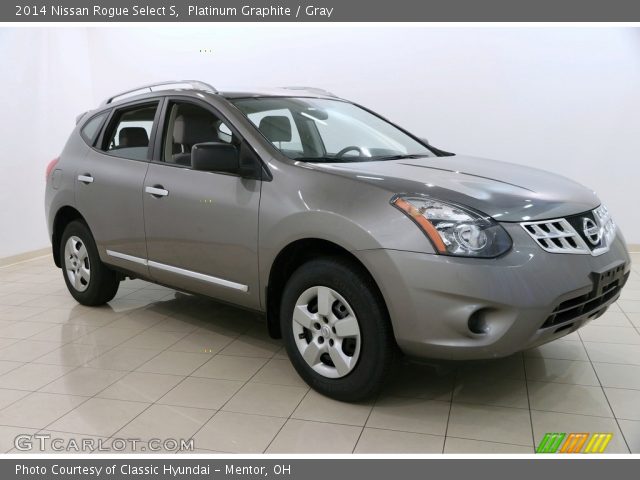 2014 Nissan Rogue Select S in Platinum Graphite
