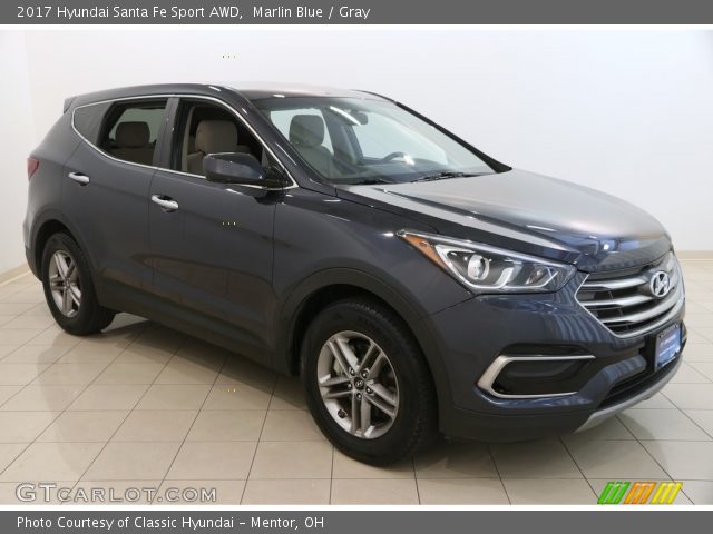 2017 Hyundai Santa Fe Sport AWD in Marlin Blue