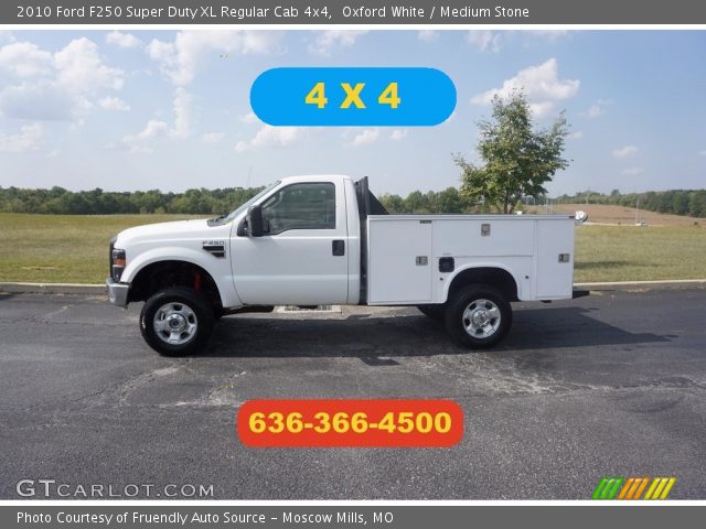 2010 Ford F250 Super Duty XL Regular Cab 4x4 in Oxford White