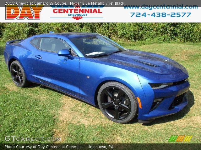 2018 Chevrolet Camaro SS Coupe in Hyper Blue Metallic