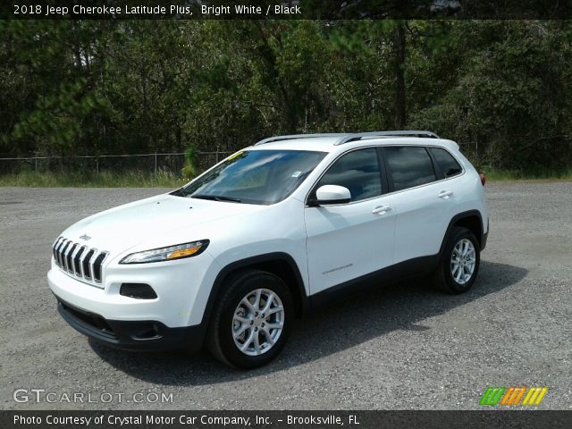 2018 Jeep Cherokee Latitude Plus in Bright White