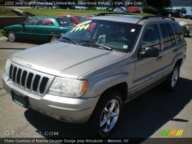 2002 Jeep Grand Cherokee Limited 4x4 in Silverstone Metallic