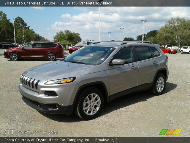 2018 Jeep Cherokee Latitude Plus in Billet Silver Metallic