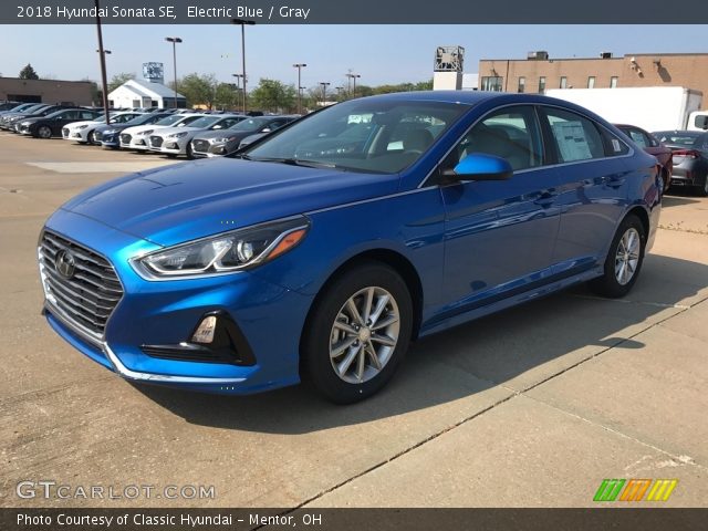 2018 Hyundai Sonata SE in Electric Blue