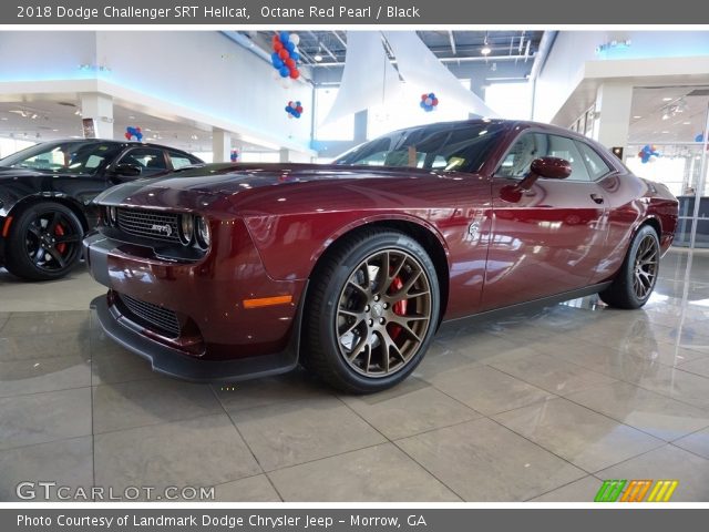 2018 Dodge Challenger SRT Hellcat in Octane Red Pearl