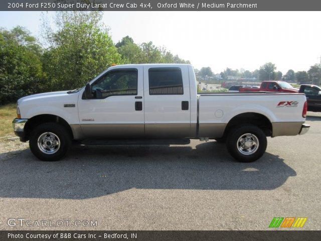 2004 Ford F250 Super Duty Lariat Crew Cab 4x4 in Oxford White