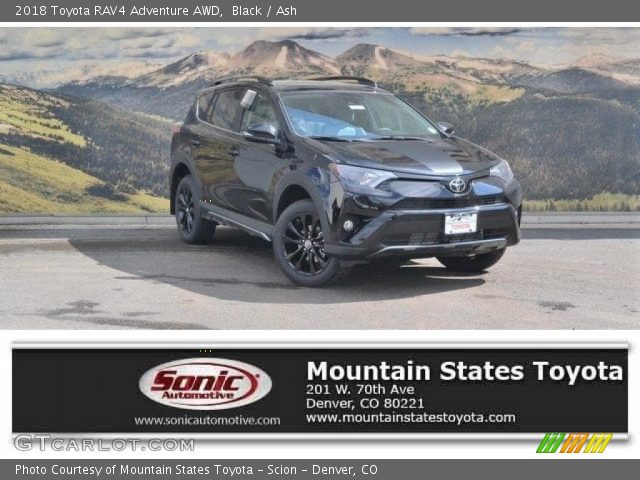 2018 Toyota RAV4 Adventure AWD in Black