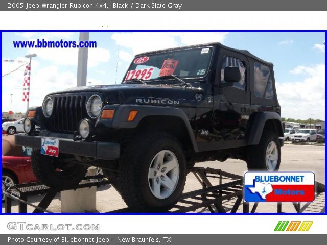 2005 Jeep Wrangler Rubicon 4x4 in Black