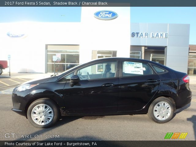 2017 Ford Fiesta S Sedan in Shadow Black