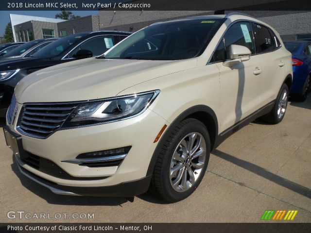 2018 Lincoln MKC Select in Ivory Pearl