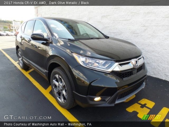 2017 Honda CR-V EX AWD in Dark Olive Metallic