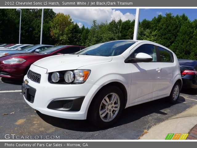 2012 Chevrolet Sonic LS Hatch in Summit White