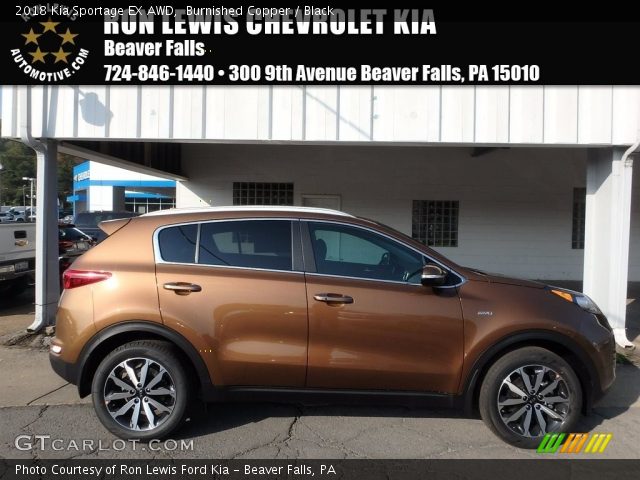 2018 Kia Sportage EX AWD in Burnished Copper