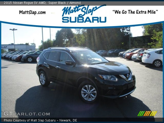 2015 Nissan Rogue SV AWD in Super Black
