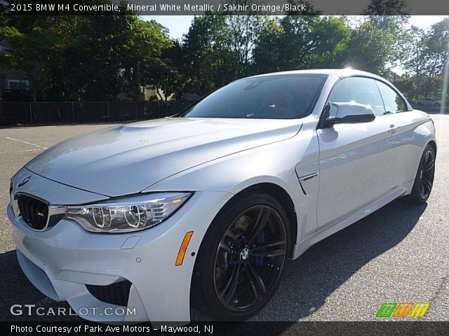 2015 BMW M4 Convertible in Mineral White Metallic