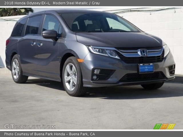 2018 Honda Odyssey EX-L in Modern Steel Metallic