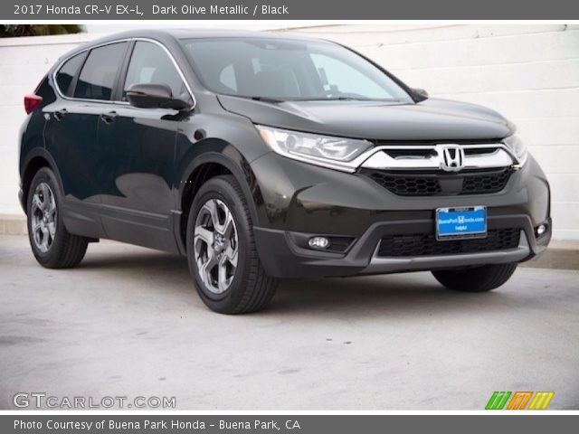 2017 Honda CR-V EX-L in Dark Olive Metallic