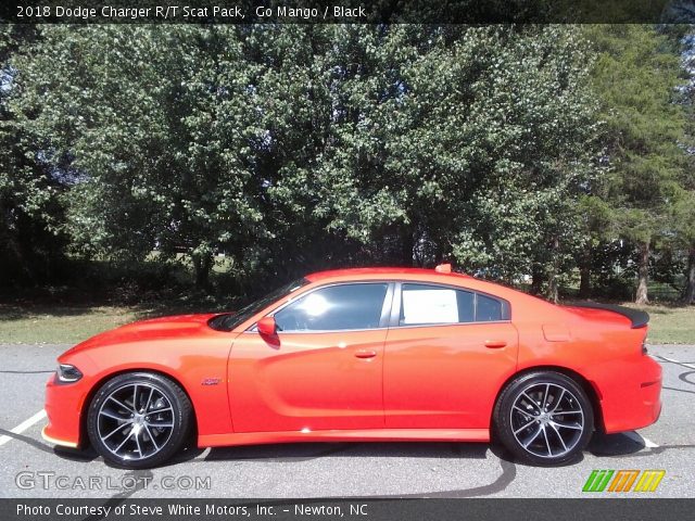 2018 Dodge Charger R/T Scat Pack in Go Mango