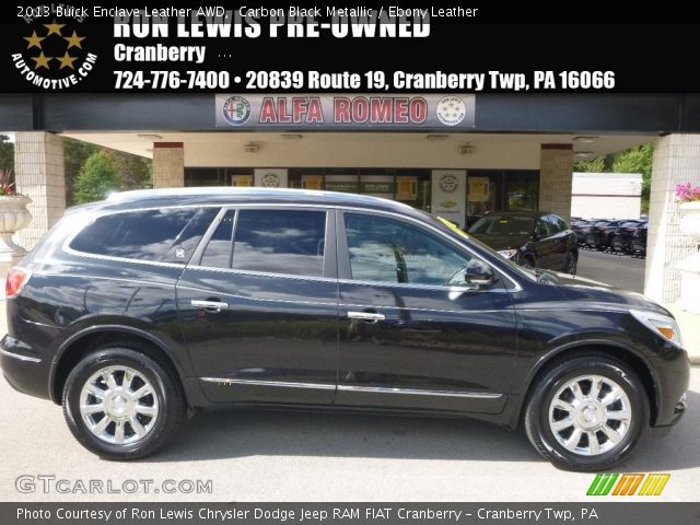 2013 Buick Enclave Leather AWD in Carbon Black Metallic