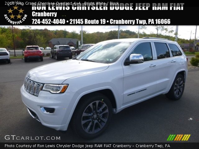 2018 Jeep Grand Cherokee Overland 4x4 in Bright White