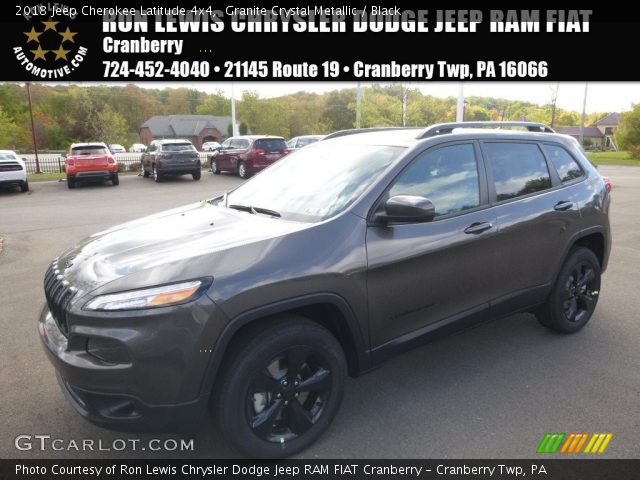 2018 Jeep Cherokee Latitude 4x4 in Granite Crystal Metallic