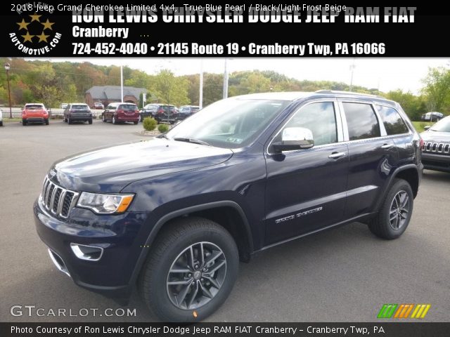2018 Jeep Grand Cherokee Limited 4x4 in True Blue Pearl