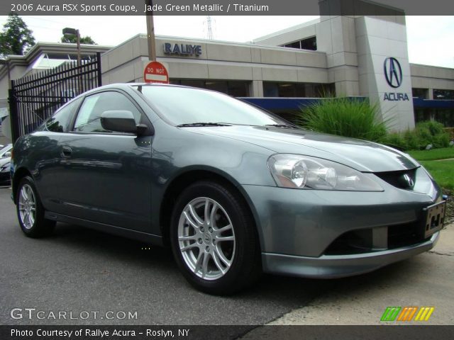 2006 Acura RSX Sports Coupe in Jade Green Metallic