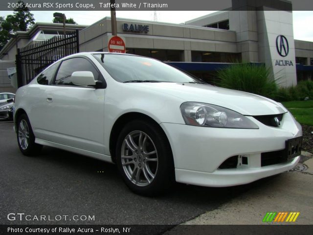 2006 Acura RSX Sports Coupe in Taffeta White
