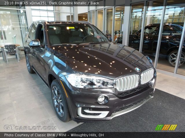 2018 BMW X5 xDrive35i in Dark Graphite Metallic