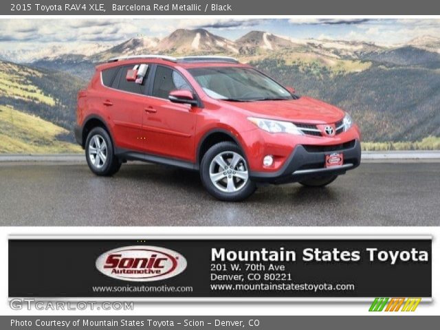 2015 Toyota RAV4 XLE in Barcelona Red Metallic