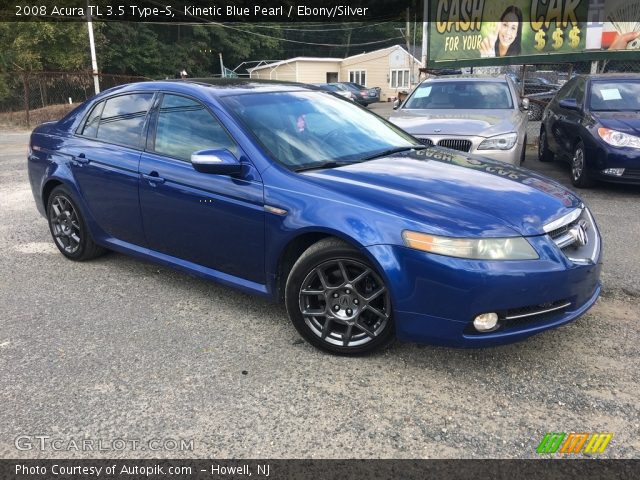 2008 Acura TL 3.5 Type-S in Kinetic Blue Pearl