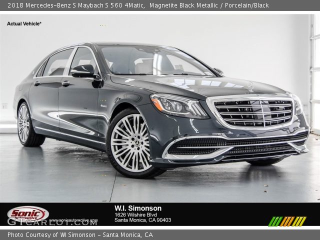 2018 Mercedes-Benz S Maybach S 560 4Matic in Magnetite Black Metallic