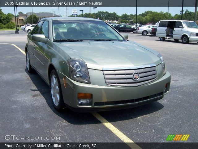2005 Cadillac CTS Sedan in Silver Green