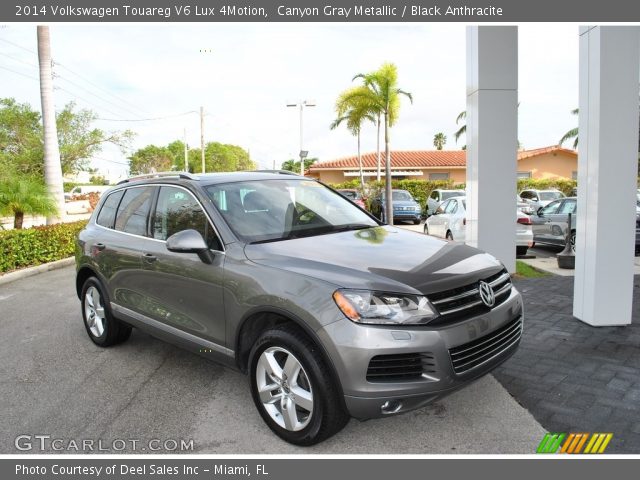 2014 Volkswagen Touareg V6 Lux 4Motion in Canyon Gray Metallic