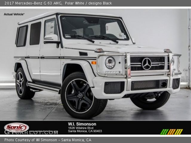 2017 Mercedes-Benz G 63 AMG in Polar White