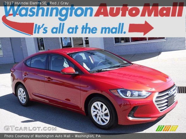 2017 Hyundai Elantra SE in Red