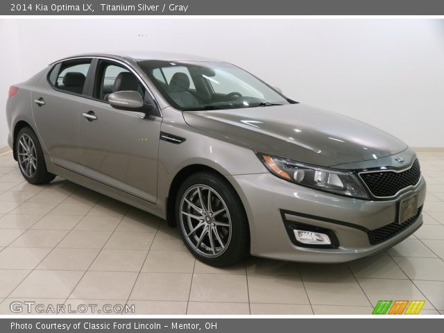 2014 Kia Optima LX in Titanium Silver