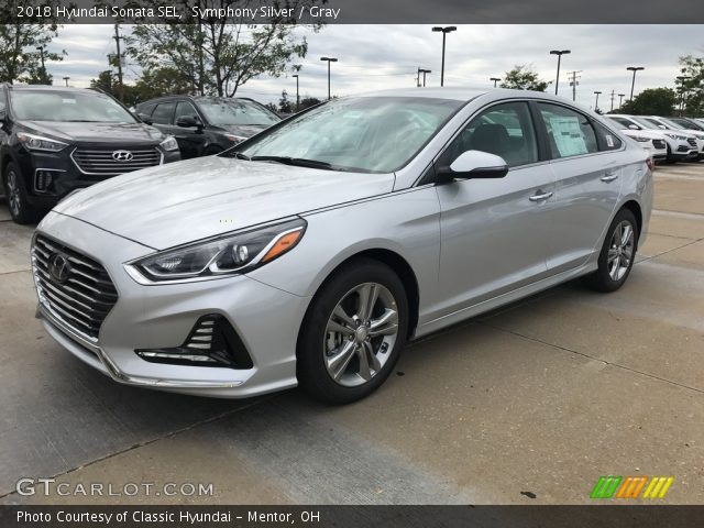 2018 Hyundai Sonata SEL in Symphony Silver